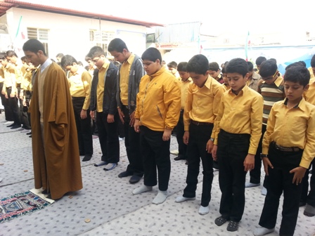 مراسم نماز جماعت